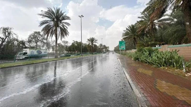 أمطار على السعودية