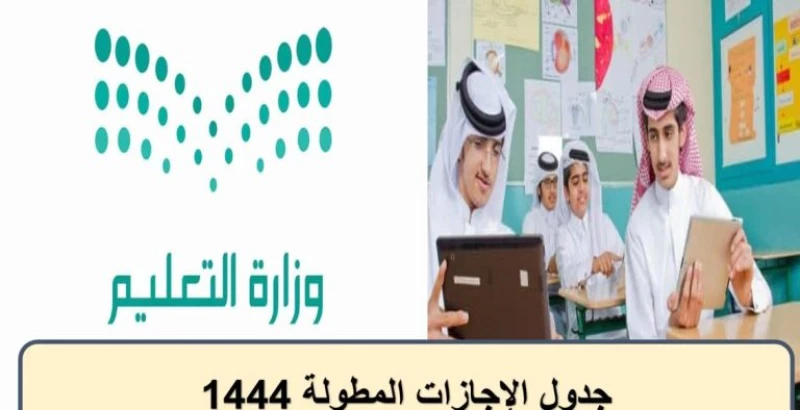 جدول الإجازات الترم الثالث