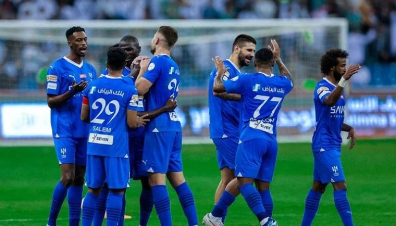 مباراة الهلال والحزم